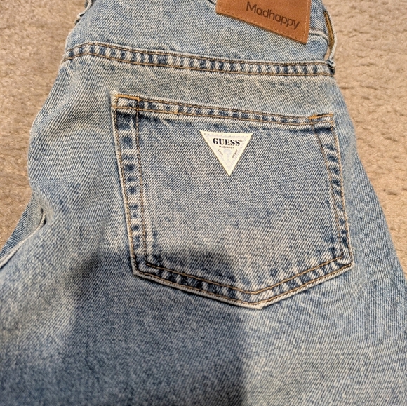 Guess X Madhappy Women's Straight Leg Jeans - Light Blue - Picture 12 of 13
